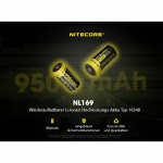 Nitecore NL169 | 16340 Lithium-Ionen Akku 950mAh