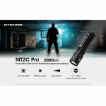 Nitecore MT2C PRO 1800 Lumen - LED Taschenlampe