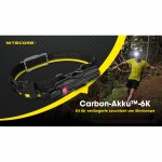 Nitecore Carbon Battery 6K Extension Kit - 6000 mAh Akku...