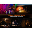 Fenix CL22R Campingleuchte mit USB-Anschluss 500 Lumen - Wild Green