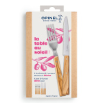 Opinel La Table Au Soleil Besteck Set für 4 Personen...