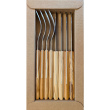 Opinel La Table Au Soleil Besteck Set für 4 Personen - Olivenholz