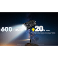 Nitecore TINI 3 Schlüsselbundleuchte 600 Lumen - Schwar