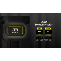 Nitecore TINI 3 Schlüsselbundleuchte 600 Lumen - Schwar