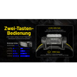 Nitecore HC75 UHE Stirnlampe mit E-Focus 3000 Lumen - Schwarz/Gelb