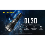 Nitecore DL30 Tauchlampe 1100 Lumen - Schwarz
