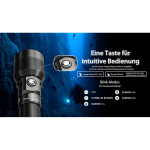 Nitecore DL30 Tauchlampe 1100 Lumen - Schwarz