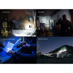 Fenix TK35R Taktische LED-Taschenlampe 5800 Lumen - Schwarz