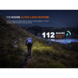 Fenix HL12R V2.0 LED-Stirnlampe 500 Lumen - Lila