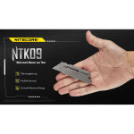 Nitecore Titan Knife NTK09 EDC-Messer - Silber