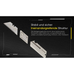Nitecore Titan Knife NTK09 EDC-Messer - Silber