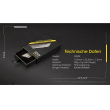 Nitecore Titan Knife NTK09 EDC-Messer - Silber