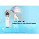 Nitecore izzCool 30 Handventilator mit Luftbefeuchter -...