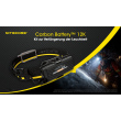 Nitecore Carbon Battery 12K Extension Akku mit Stirnband - Schwarz/Gelb