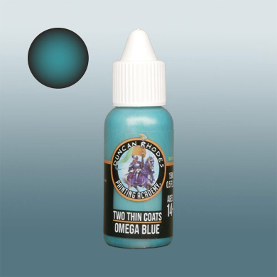Two Thin Coats Acryl Miniaturenfarbe - Omega Blue (Metallic)
