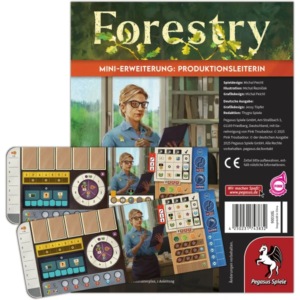 Pegasus Spiele Forestry Produktionsleite gallery