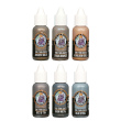 Two Thin Coats Acryl Miniaturenfarben (Wave 3) Metallic - 6 x 15 ml