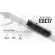 Nitecore EDC17 Taschenlampe mit UV-Licht & Laser 1500 Lu