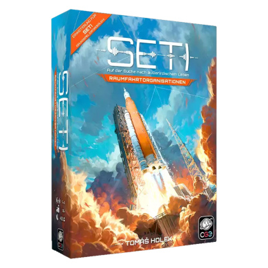 Czech Games SETI: Raumfahrtorganisationen (DE) - Erweiterung
