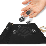 Enhance Roll on a Scroll Dice Rolling Mat & Dice Set...