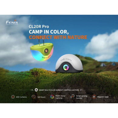 Fenix CL20R Pro LED Campinglampe 400 Lumen - Grün