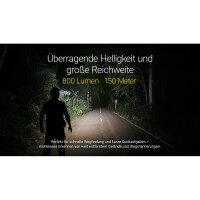 Nitecore HA27 UHE LED-Stirnlampe 800 Lumen - Schwarz 5