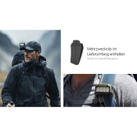 Nitecore HA27 UHE LED-Stirnlampe 800 Lumen - Schwarz 7