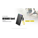 Nitecore NB10000 GEN4 Powerbank 10.000mAh - Carbonschwarz
