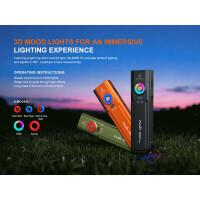 Fenix E06R Pro Taschenlampe mit UV-, Weiß- | Laserlich