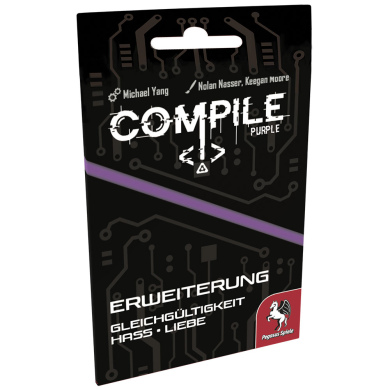 Pegasus Spiele Compile Purple Edition Gleichgültigkeit Hass Liebe - Erweiterung
