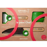 Opinel LE PETIT CHEF Kinder Küchen-Set 3 teilig -...