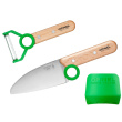Opinel LE PETIT CHEF Kinder Küchen-Set 3 teilig - Grün