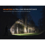 Fenix TK15R IRIS X LED Taschenlampe mit USB Anschluss 3200 Lumen - Schwarz