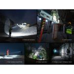 Fenix C7 V2.0 LED Taschenlampe 3300 Lumen - Schwarz