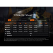 Fenix C7 Pro LED Taschenlampe 4600 Lumen - Schwarz