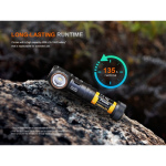 Fenix HM53R LED-Stirnlampe 1200 Lumen - Schwarz