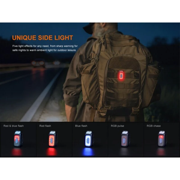 Fenix E04R LED-Cliplampe mit Rotlicht 30 gallery