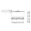Primus PrimeTech Stove Set II 1,3L - Dunkelgrau