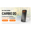 Nitecore Carbo20 Powerbank 20000mAh - Orange