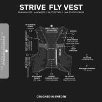 Silva Strive Fly Rose Trialrunning-Weste - S 4