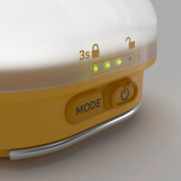 Silva Glow Recharge LED Campinglampe 350 Lumen - Gelb 4