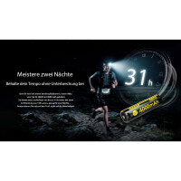 Nitecore UT6 MCT LED-Stirnlampe 1600 Lumen - Schwarz 5