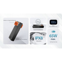 Nitecore Carbo20 Powerbank 20000mAh - Blau 3