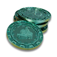 Karma Games Metal Coins for Clans of Cal productbox