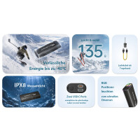 Nitecore SUMMIT Air Powerbank 8.000mAh - Schwarz 4