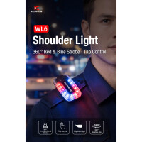 Klarus WL6 LED Clip-Licht 20 Lumen - Schwarz 5